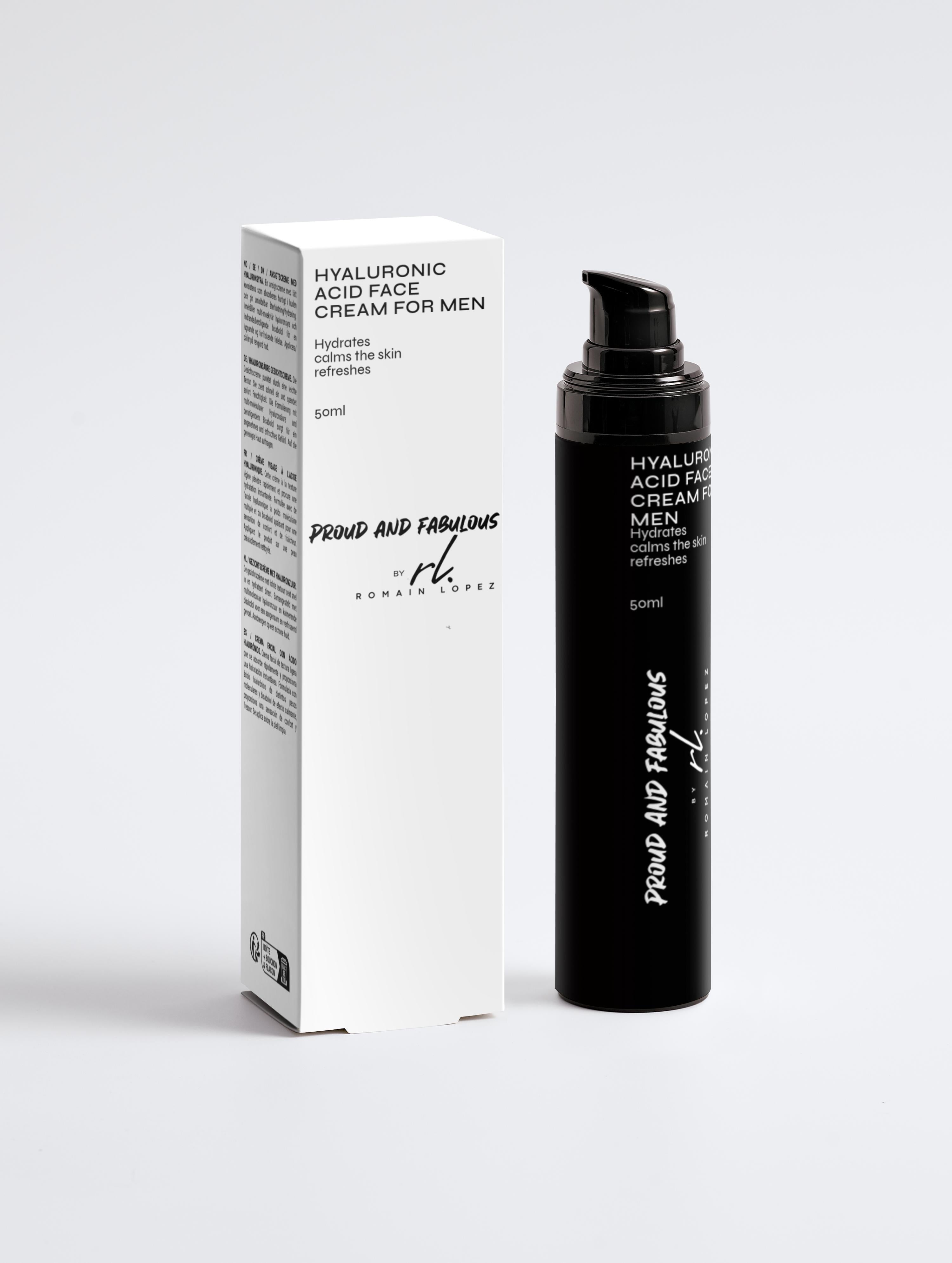 Hyaluronic Acid Face Cream for Men