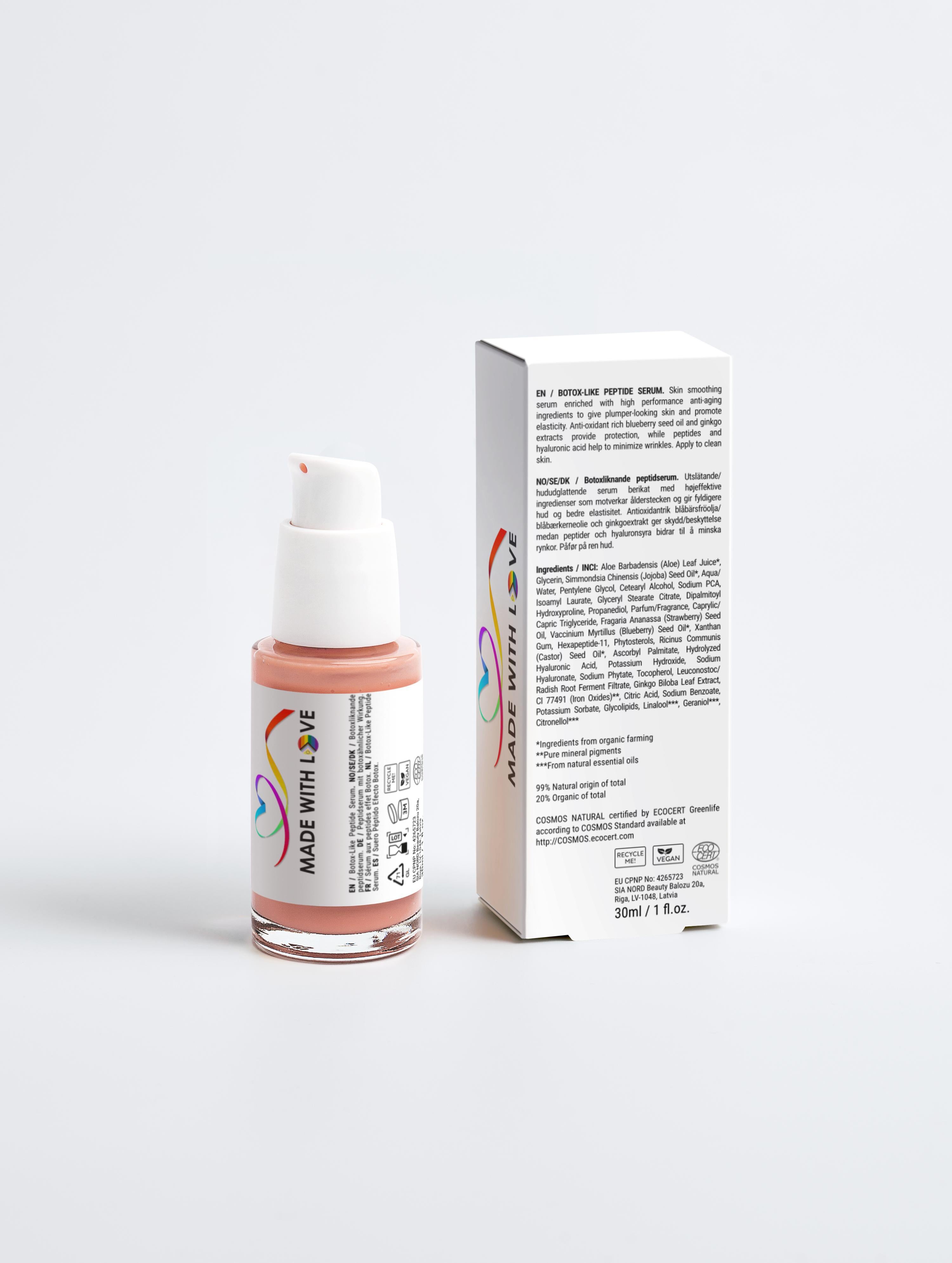 Inclusive Botox-Like Peptide Serum